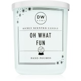 DW Home Signature Oh What Fun lum&acirc;nare parfumată 111 g