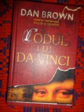 Dan Brown - Codul lui Da Vinci / cartonata, 476 pagini