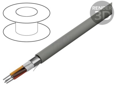 Cablu EcoCable Mini 4x26AWG ecranat ALPHA WIRE 300V foto
