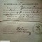 Certificat de studii 1870 Traian Djuvara Gimnaziul Carol I Braila