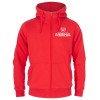 FC Arsenal hanorac de bărbați cu glugă Zip red - L, FC Arsenal Official