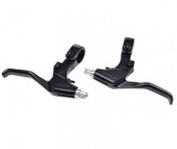 Manete Frana V-Brake Aluminiu 2 Degete Negre Bicicleta MTB