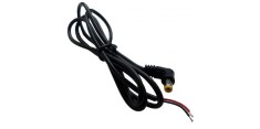 Cablu alimentare DC 5.5x2.1, tata la 90grade, 1m
