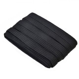 Elastic Cusut, Negru, Dimensiune 600x0.8cm, Oem