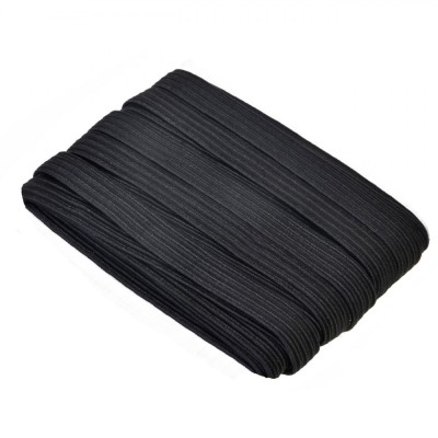 Elastic Cusut, Negru, Dimensiune 600x0.8cm foto