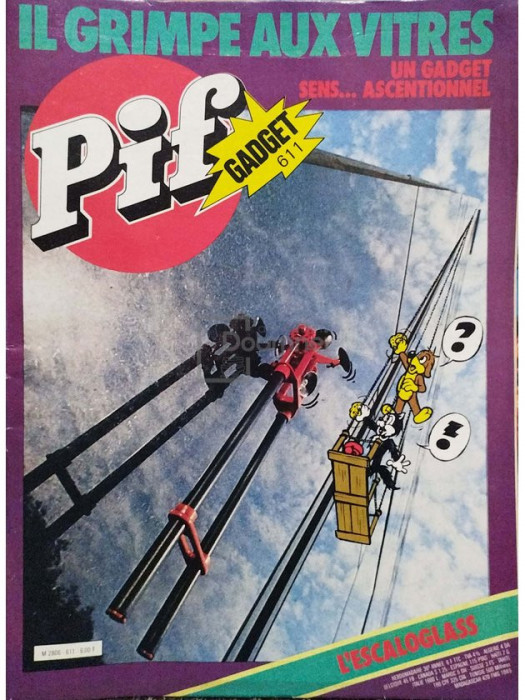 Pif gadget, nr. 611, decembre 1980 (editia 1980)