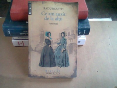 CE AM AUZIT DE LA ALTII - RADU ROSETTI foto