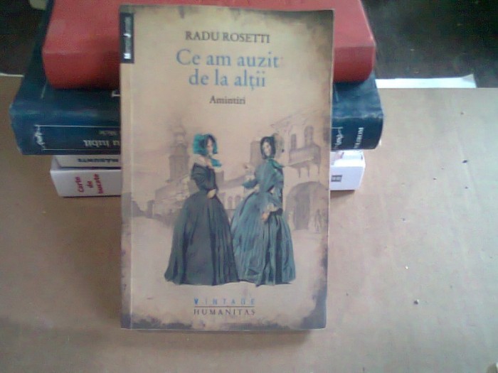 CE AM AUZIT DE LA ALTII - RADU ROSETTI