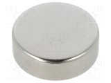 Magnet fix neodim 15mm 37N 5mm ELESA GANTER