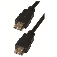 Cablu HDMI v1.4, tip tata-tata, 1.5 m, mufe aurite, Home foto