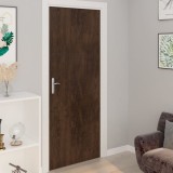 Gossi folii de usa autoadezive, 4 buc., stejar inchis, 210x90 cm, pvc