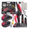 Fierastrau electric cu lant pentru taiat ramuri, cu acumulatori, 21V, 2Ah, Red Technic