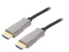 Cablu HDMI Optic 10m Negru