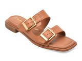 Cumpara ieftin Papuci CLARKS maro, ARIANY BAY, din piele naturala
