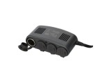 Priza auto multipla Carpoint cu 4 iesiri de 12V, max 10A, cablu de 125cm