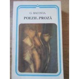 POEZII. PROZA-GEORGE BACOVIA-117799