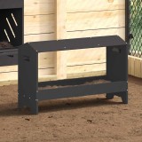 vidaXL JGHEAB pentru hrănit pui Negru 81 x 32 x 53,5 cm 874618