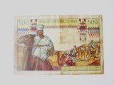 Rara! Mali 500 Francs 1973,bancnota din imagini la cel mai mic pret