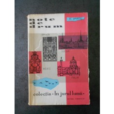 AL. SIPERCO - NOTE DE DRUM. SUEDIA, FRANTA, ITALIA, MEXIC