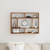 vidaXL Raft de perete, lemn vechi, 75x16x55 cm, lemn prelucrat 862045