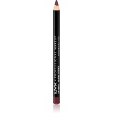 NYX Professional Makeup Slim Lip Pencil creion de buze cu trasare precisă culoare Plum 1 g