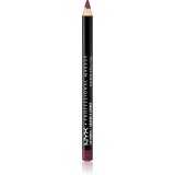 NYX Professional Makeup Slim Lip Pencil creion de buze cu trasare precisă culoare Plum 1 g