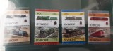 St Vincent-Transport,locomotive ,trenuri- serie completa ,nestampilate MNH-(T6)
