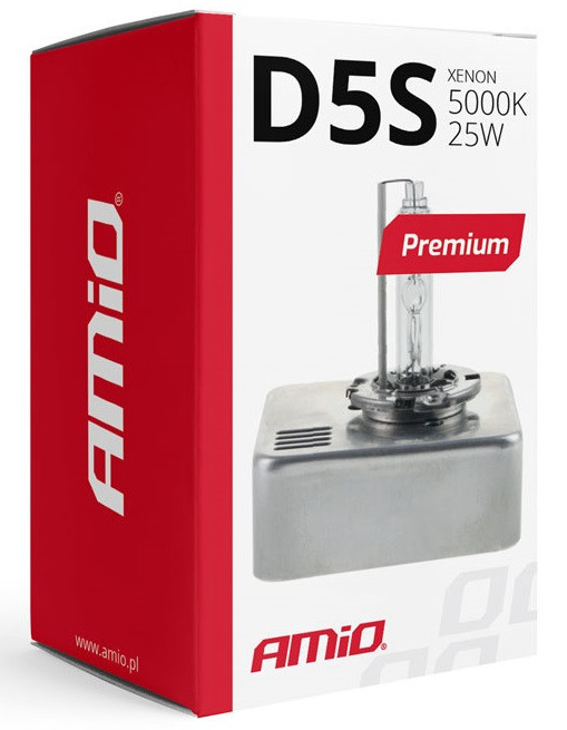 Bec Xenon Amio D5S 5000K 25W Premium 01220