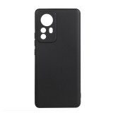 Husa Xiaomi 12 Pro Spacer, negru, grosime 1.5mm, material flexibil TPU &quot;SPPC-XI-12P-TPU&quot;