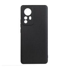 Husa Xiaomi 12 Pro Spacer, negru, grosime 1.5mm, material flexibil TPU &quot;SPPC-XI-12P-TPU&quot;