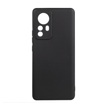Husa Xiaomi 12 Pro Spacer, negru, grosime 1.5mm, material flexibil TPU &amp;quot;SPPC-XI-12P-TPU&amp;quot; foto