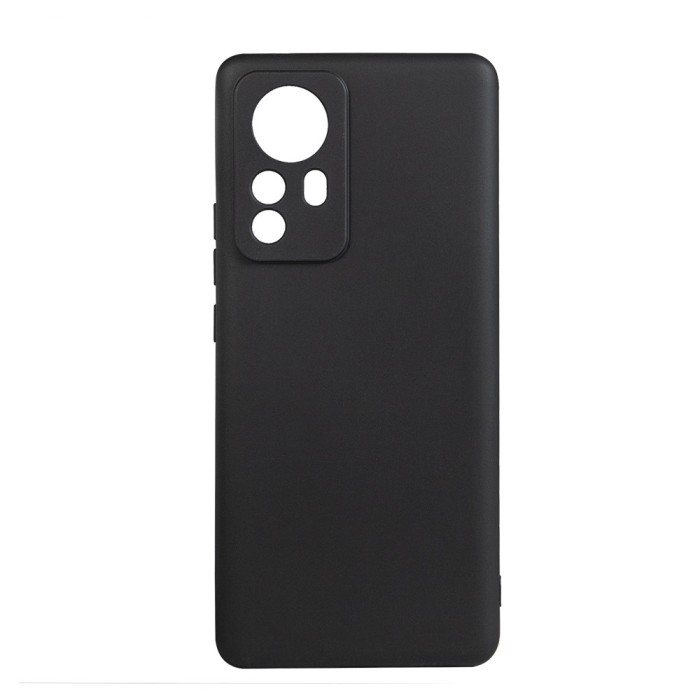 Husa Xiaomi 12 Pro Spacer, negru, grosime 1.5mm, material flexibil TPU &quot;SPPC-XI-12P-TPU&quot;