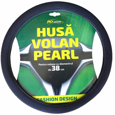 Husa pentru volan Pearl RoGroup, 38 cm foto