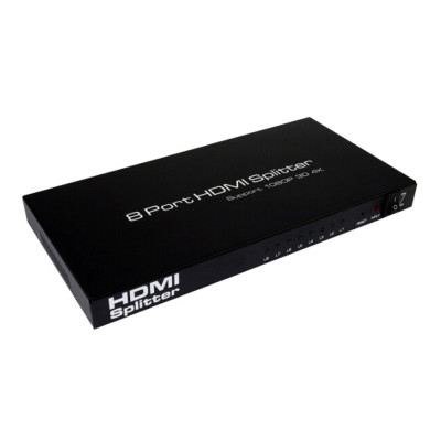 Resigilat : Spliter HDMI 1.4 3D cu 8 porturi 1080P foto