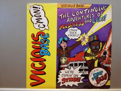 Vicious Base &amp;ndash; Drop The Bass/Come on &amp;ndash; Maxi Single (2000/Cheetah/USA) - Vinil/Vinyl/NM foto