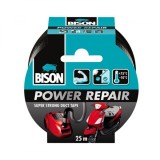 Banda adeziva Bison texturata, neagra 50mm x 25m