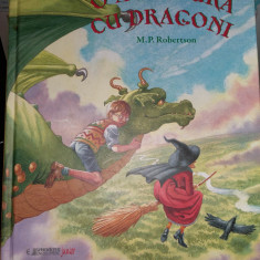 Carte Copii format mare cu ilustratii,O aventura cu dragoni,M.P. Robertson,