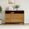 vidaXL Dulap cu sertar &bdquo;FLAM&rdquo; 110x40x80 cm, lemn masiv de pin 376071