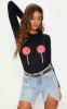 Bluza dama neagra - Acadele - M, THEICONIC