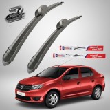 Cumpara ieftin Ștergătoare Dacia Logan II Sedan (2012&ndash;2015) &ndash; Set față Flat