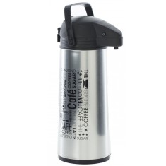 Termos bauturi 5Five Neta, inox, 1.8 litri, 17x13x36 cm, argintiu