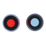Geam Camera cu Rama Albastru Apple iPhone 14 Plus, Bulk