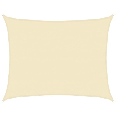 Panza parasolar, crem, 6x7 m, HDPE, 160 g/m&amp;sup2; foto