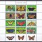 Antile 2009 fauna fluturi MI 1727-1738 MNH