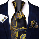 Set cravata + batista + butoni - matase - model 564