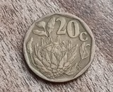 C50 - Moneda foarte veche - 20 centi - Africa de Sud - 1994
