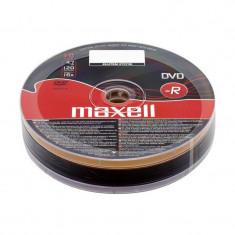 DVD-R Maxell, 4.7 GB, 16x, 10 bucati/bulk in folie foto