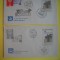 HOPCT PLIC FDC S NR 275 SET 2 FDC STAMPILOGRAFIE -ZBOR BALON PRAGA-VIENA 1968 -CEHOSLOVACIA / CEHIA