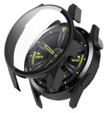 [Pachet 360&Atilde;&sbquo;&Acirc;&deg;] Husa + folie Huawei Watch GT 3 46mm Techsuit Defense, negru