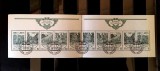 Russia 1988 Petrodworez Fountains Peterhof Mi.KLB 5906-5910 fold used DA.215
